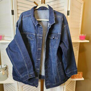 Denim 24/7, Plus Size 26W, Blue Jean Jacket